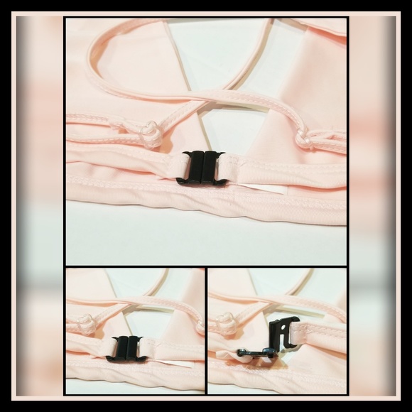 New! Sexy Pink bandage push up bikini top Sz XL - Picture 2 of 2